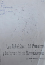 thumbnail of Las definiciones del peronismo