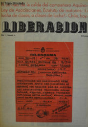 thumbnail of Liberación N° 14