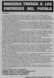 thumbnail of Ninguna tregua a los enemigos del pueblo