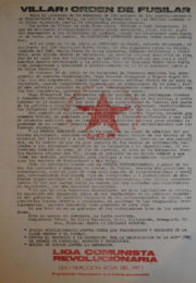 thumbnail of Villar. Orden de fusilar
