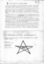 thumbnail of 1971 diciembre. El Combatiente Estudiantil N 1