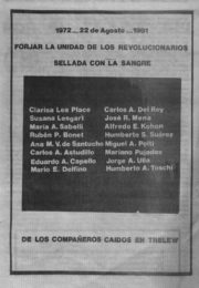 thumbnail of 1981. Trelew 1972-1981