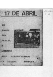 thumbnail of Boletin del PRT para los obreros de FIAT