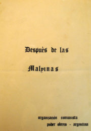 thumbnail of Despues de Malvinas 1982 julio