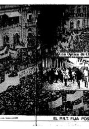 thumbnail of El PRT fija posicion. Peronismo