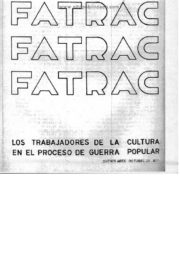 thumbnail of Los trabajadores de la cultura