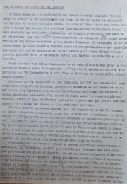 thumbnail of Minuta sobre la situacion del Partido