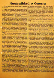 thumbnail of 1943. Neutralidad o Guerra
