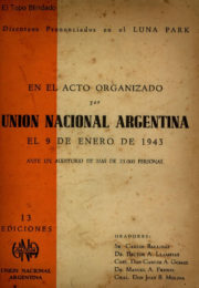 thumbnail of 1943. Union Nac Argentina