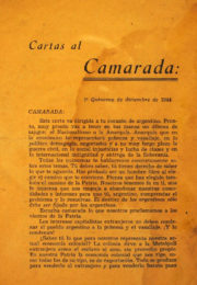 thumbnail of 1944. Cartas al Camarada