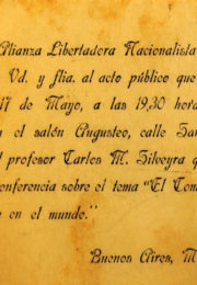 thumbnail of 1946 mayo. Invitacion a charla sobre el comunismo