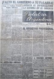 thumbnail of 1956. Palabra Argentina N 11