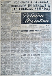 thumbnail of 1956. Palabra Argentina N 5
