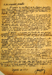 thumbnail of 1957 agosto. Carta de Peron para circular