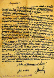 thumbnail of 1957 julio. Carta de Peron para circular 2