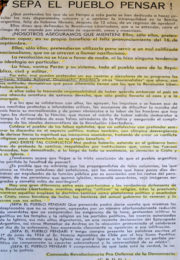 thumbnail of 1957. Sepa el Pueblo pensar