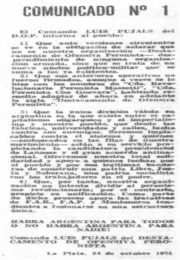 thumbnail of 1971 Comunicado 1