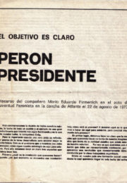 thumbnail of 1973 agosto 22. El objetivo es claro