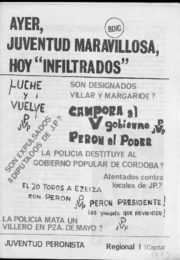 thumbnail of 1974 Ayer Juventud Maravillosa Hoy infiltrados