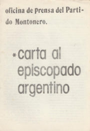 thumbnail of 1977 febrero 7. Carta al Episcopado Argentino