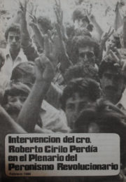 thumbnail of 1986 febrero. Plenario del Peronismo Revolucionario