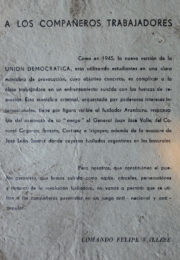 thumbnail of A los companeros trabajadores