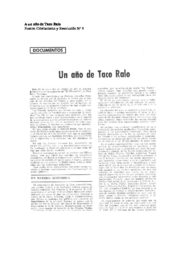 thumbnail of A un anno de Taco Ralo
