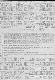 thumbnail of Argentina hoy 1983 N 22