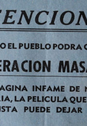 thumbnail of Atencion. Pronto elpueblopodra conocer Operacion Masacre