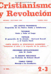 thumbnail of Cristianismo y Revolucion n 02-03