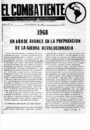 thumbnail of El Combatiente n 023 1968 diciembre 31