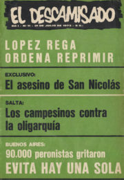 thumbnail of El Descamisado n 11