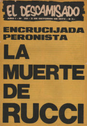 thumbnail of El Descamisado n 20