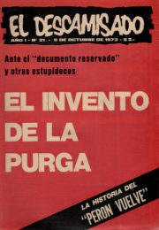 thumbnail of El Descamisado n 21