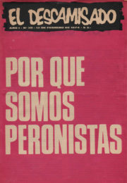 thumbnail of El Descamisado n 39