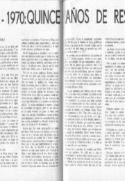 thumbnail of Juan Carlos Brid. Quince anos de Resistencia