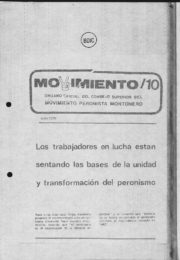 thumbnail of Movimiento 1979 N 10