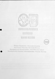 thumbnail of Movimiento Peronista Montonero. Bloque Sindical. Autoridades