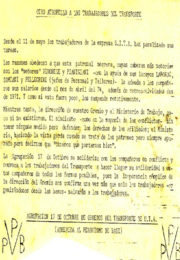 thumbnail of Otro atropello a los trabajadores del transporte