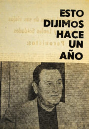 thumbnail of PPA. Esto dijimos hace un ano