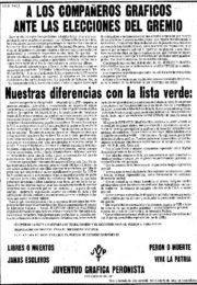 thumbnail of 1974 abril 26. A los companeros Graficos