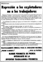 thumbnail of 1974 marzo 1. Represion a los explotadores no a los trabajadores