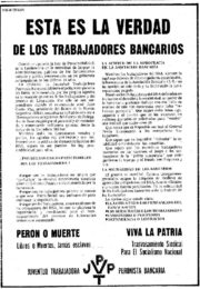 thumbnail of 1974 marzo 28. Esta es la verdad de los trabajadores bancarios