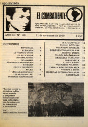 thumbnail of El Combatiente 269