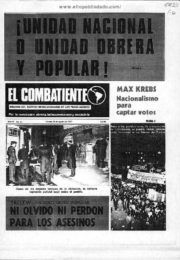 thumbnail of El Combatiente n 087