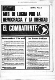 thumbnail of El Combatiente n 111