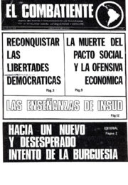 thumbnail of El Combatiente n 113