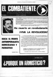 thumbnail of El Combatiente n 138
