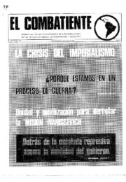 thumbnail of El Combatiente n 145