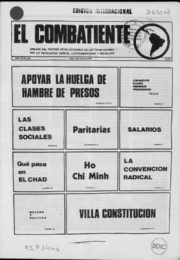 thumbnail of El Combatiente n 167